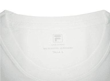 POLO MANGA CORTA ALGODÓN HOMBRE FILA FC210 CUELLO REDONDO - 2