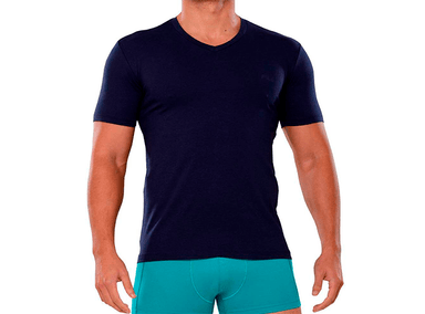 POLO MANGA CORTA ALGODÓN HOMBRE FILA FC221 CUELLO V