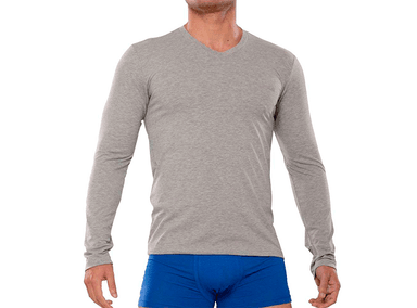 POLO MANGA LARGA HOMBRE FILA FC241 CUELLO V