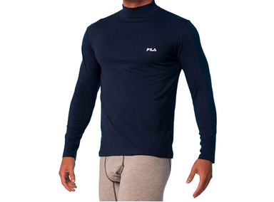 POLO MANGA LARGA ALGODÓN HOMBRE FILA FC 242 CUELLO ALTO