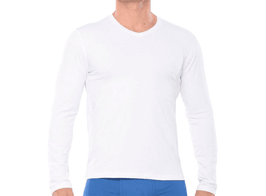 POLO MANGA LARGA HOMBRE FILA FC241 CUELLO V