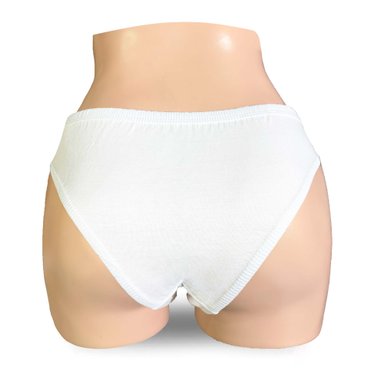 PACK BIKINI ALGODÓN MUJER MONINA BLANCO X4 TRUZA - 3