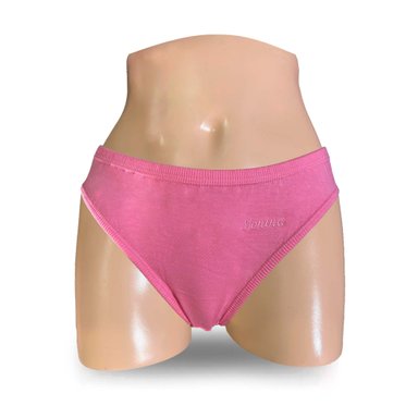 PACK BIKINI ALGODÓN MUJER MONINA CHICLE X4 TRUZA FRESA - 2