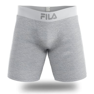 PACK X3 BOXER LARGO FILA PRETINA ANCHA PLOMO - 2
