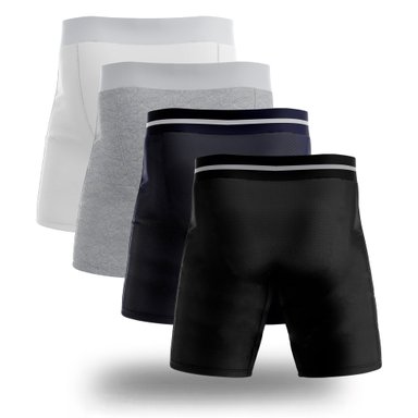 PACK X4 BOXER LARGO FILA PRETINA ANCHA MULTICOLOR - 3
