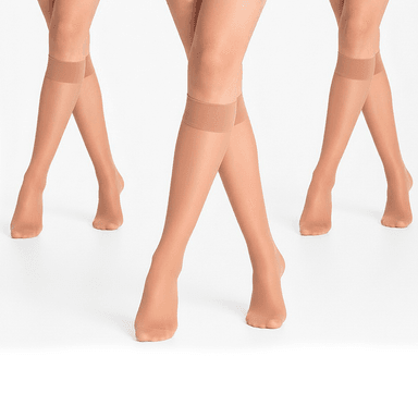 PACK X3 MEDIA PANTALON VITALE 70 CON PUNTERA 1037