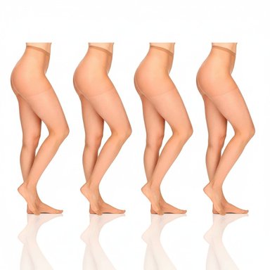 PACK X4 PANTY PRET A PORTE CON PUNTERA 1112