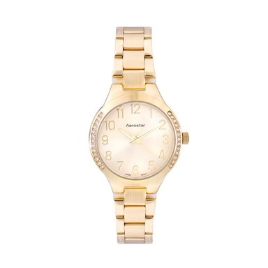 RELOJ AEROSTAR AE60003AGD MUJER DORADO ÁNÁLOGO