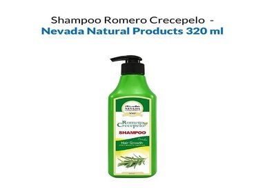 SHAMPOO NEVADA NATURAL PRODUCTS 320ML ROMERO CRECEPELO
