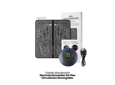 MASAJEADOR PIES BATERÍA RECARGABLE