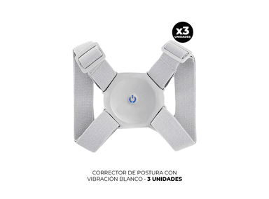 PACK 3 CORRECTOR DE POSTURA CORPORAL VIBRACIÓN PLOMO