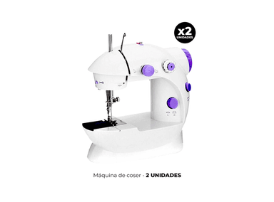2 MAQUINA DE COSER PLASTICO MANUAL