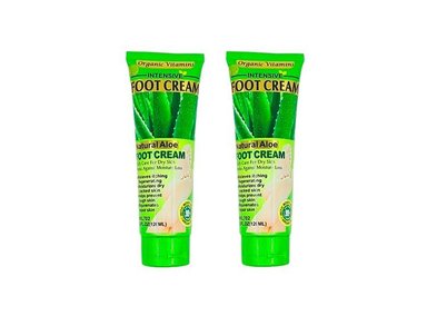 CREMA PARA PIES ALOE VERA 120ML FRUIT OF THE WOKALI 2 UND