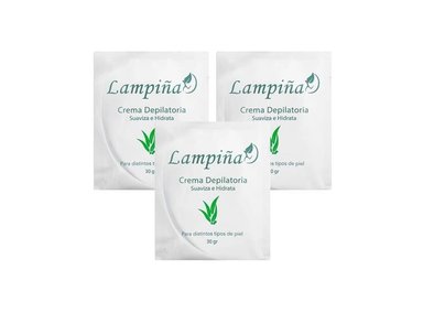 CREMA DEPILADORA 30GR LAMPIÑA 3 UND