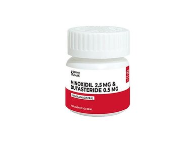 MINOXIDIL 2.5 MG Y DUTASTERIDE 0.5 MG X 60 CAPS DERMO SUMAK