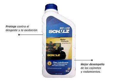 ACEITE P / COMPRESORA PISTON 1 LT MS LUB SCHULZ - 2