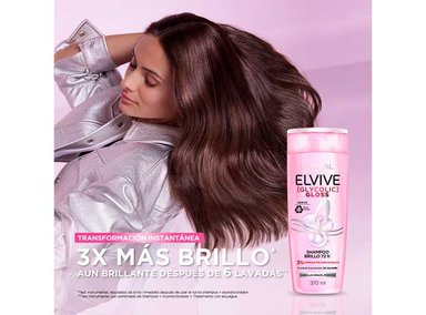 SHAMPOO ELVIVE GLYCOLIC GLOSS 370 ML - 2