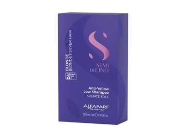 SHAMPOO ALFAPARF 250ML SEMI DI LINO BLONDE ANTI YELLOW - 3