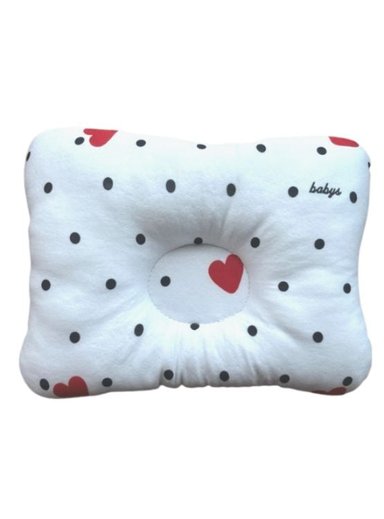ALMOHADA BABY LOCK CORAZONES PEQUEÑOS 4 X 28CM MULTICOLOR
