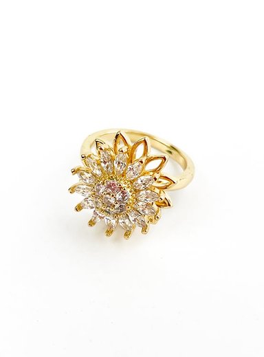 ANILLO ELEGANTE FLOR ESTELAR