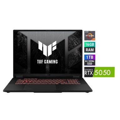 LAPTOP ASUS TUF GAMING A18 R7 16GB RAM 1TB SSD RTX5050 8GB - 1