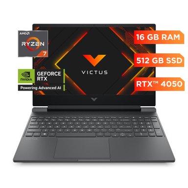 LAPTOP HP VICTUS 15-FB3022LA AMD RYZEN 7 16GB 512GB FREEDOS