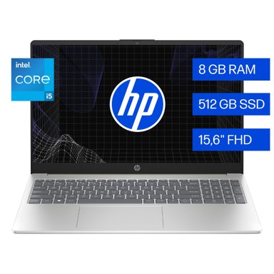 LAPTOP HP CORE 5 8GB 512GB SSD 15.6'