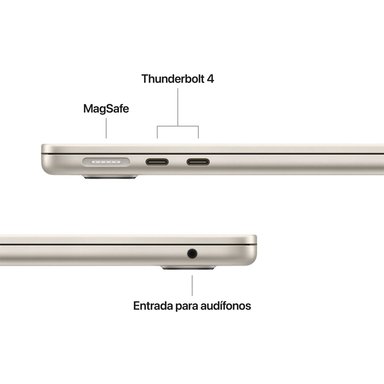 MACBOOK AIR 13 M5 10C CPU 8C GPU 16GB 512GB SSD STARLIGHT - 6