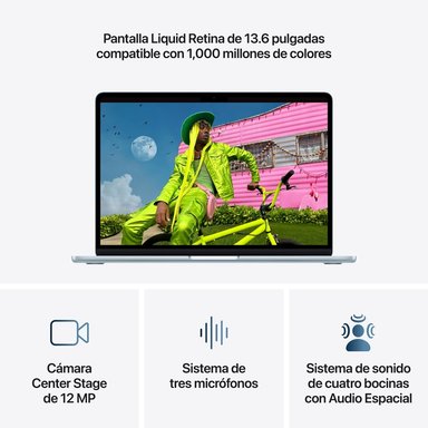 MACBOOK AIR 13 M5 10C CPU 8C GPU 16GB 512GB SSD SKY BLUE - 5