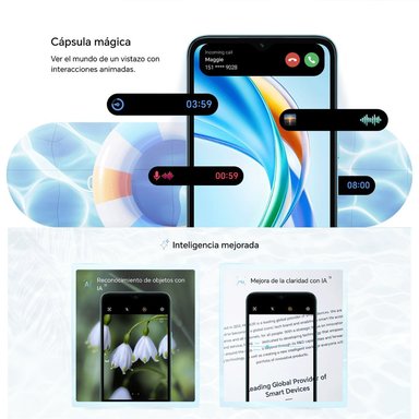 CELULAR HONOR X5C PLUS 4GB RAM 256GB - PLATA - 6