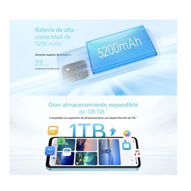CELULAR HONOR X5C PLUS 4GB RAM 256GB - PLATA - 7