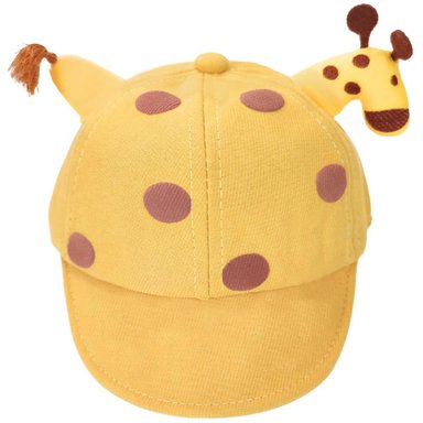 GORRO BEBÉ - JIRAFA - MOSTAZA