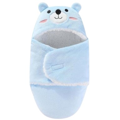SACO DE DORMIR - OSO - CELESTE TAMAÑO 0 A 3 MESES - 1