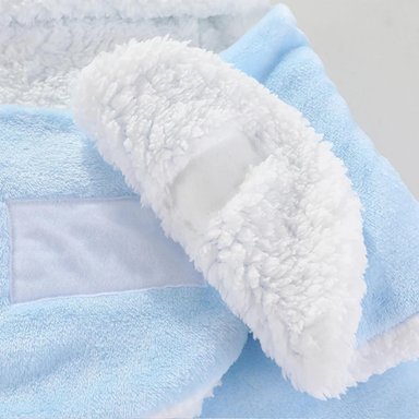 SACO DE DORMIR - OSO - CELESTE TAMAÑO 0 A 3 MESES - 4
