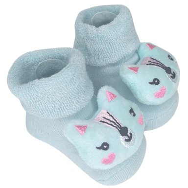 MEDIAS SONAJERAS - TURQUESA - GATITA