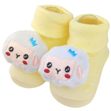 MEDIAS SONAJERAS - OVEJA 2 - AMARILLO