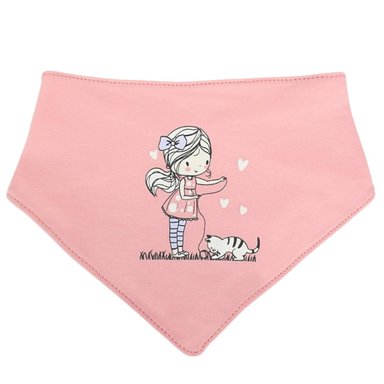 BANDANA BABERO CON BROCHE - KM04