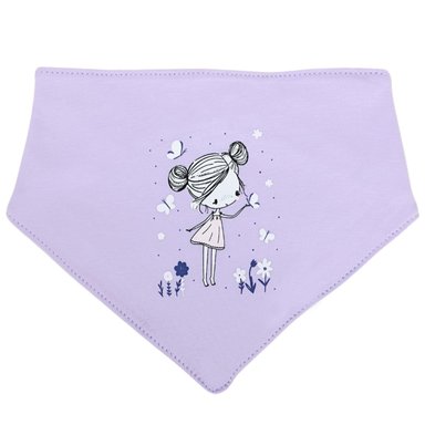 BANDANA BABERO CON BROCHE - KM03