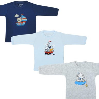 PACK 3 POLOS MANGAS LARGAS H4N10