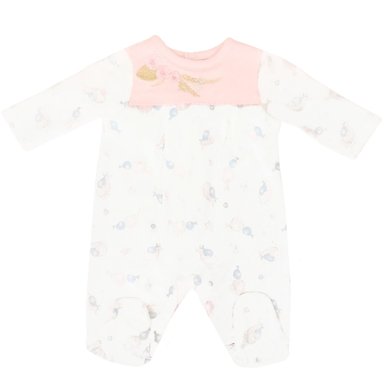 ENTERIZO ALGODÓN BALLENA ROSA