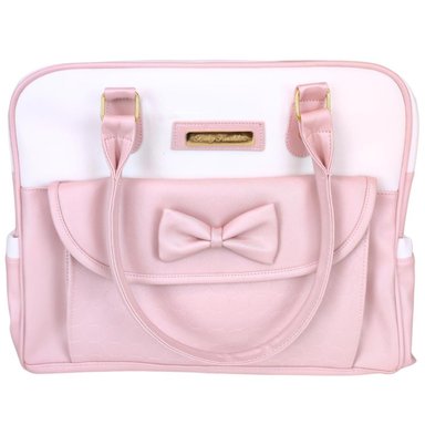 BOLSO PAÑALERO N18 ROSADO LAZO - 3