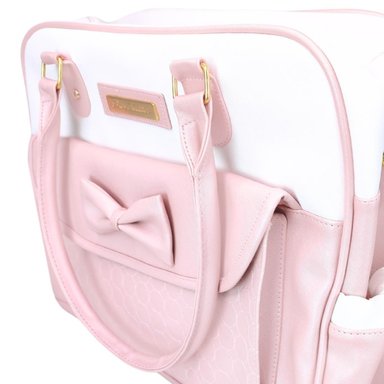 BOLSO PAÑALERO N18 ROSADO LAZO - 4