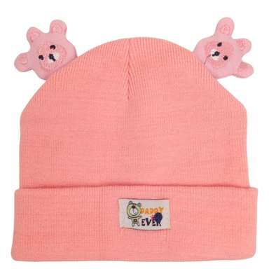 GORRO BEBÉ - PATITA DE OSO - MELON