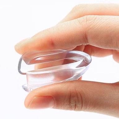 PROTECTOR DE ESQUINAS BEBES PARA MUEBLES TRANSPARENTE 4X - 3