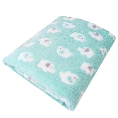MANTA FELPA BEBÉ - ELEFANTES - S2350
