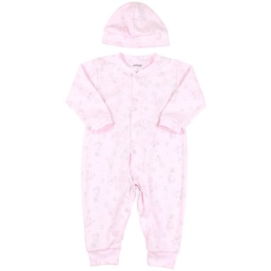 ENTERIZO ALGODON - CIELO ROSADO T3