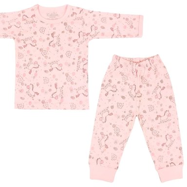 PIJAMA NIÑA 100% ALGODÓN SUAVE - S2423