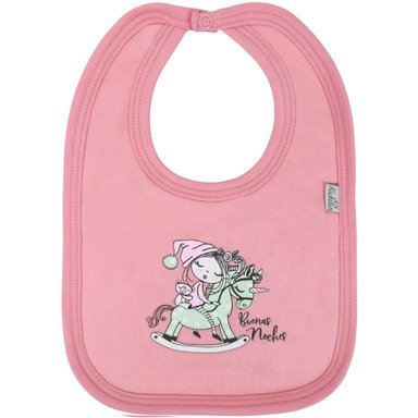 BABERO EN ALGODÓN CON BROCHE - S2413