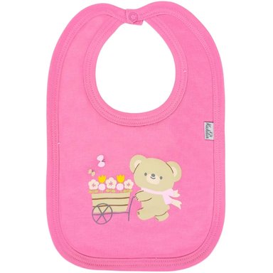 BABERO EN ALGODÓN CON BROCHE - S2415