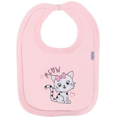 BABERO EN ALGODÓN CON BROCHE - S2409